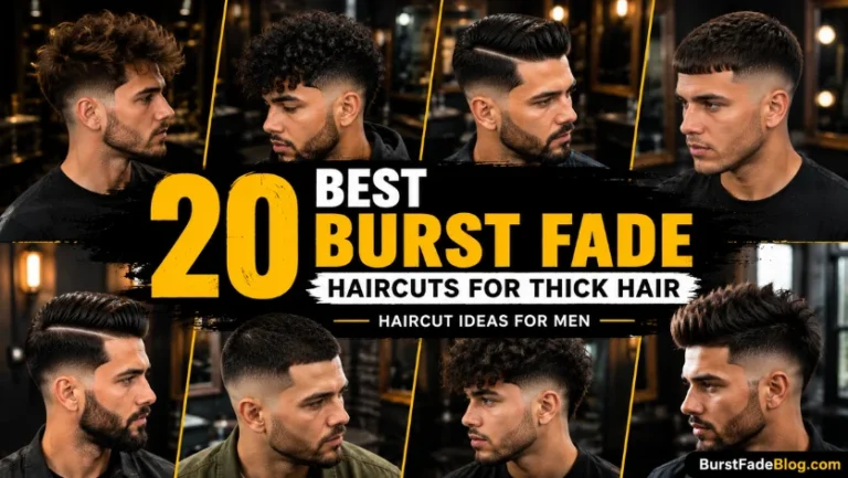 Best Burst Fade Haircuts for Thick Hair