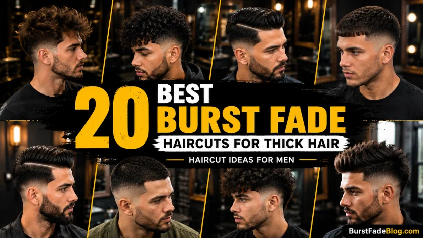 Best Burst Fade Haircuts for Thick Hair