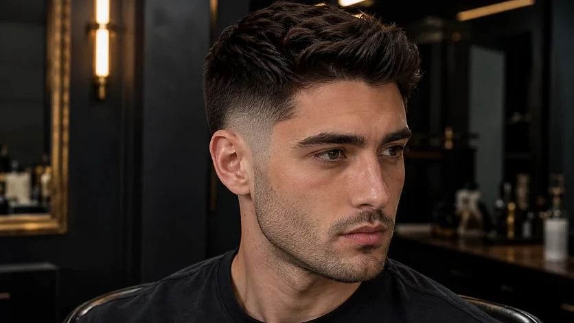 Burst Fade Haircuts for Teenage Boys
