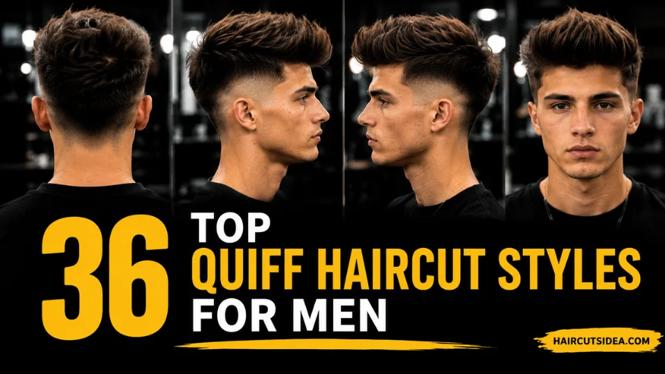 Top 36 quiff haircut styles for men