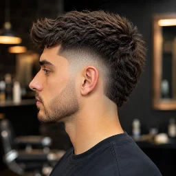 Burst Fade Haircut for men
