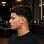 low burst fade haircut for men