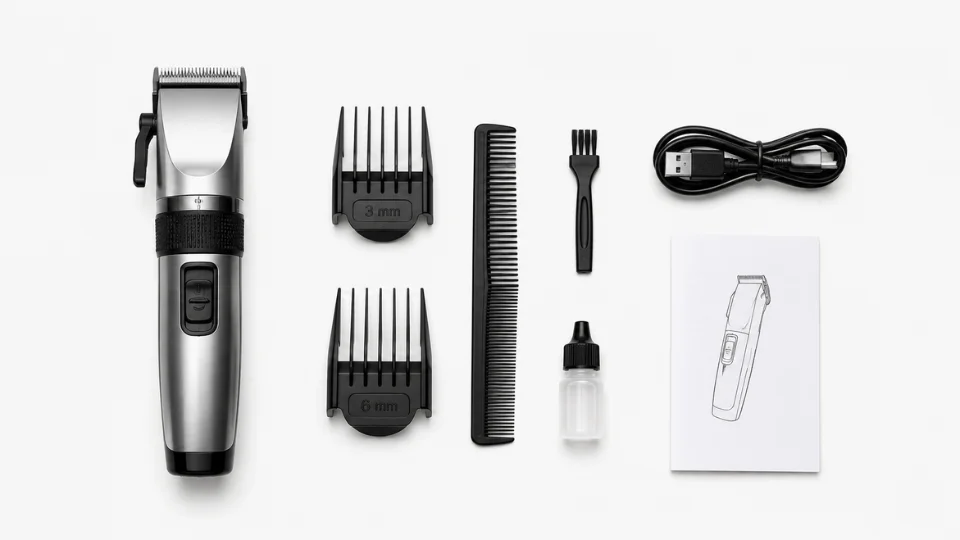 Basic DIY burst fade haircut kit for home use