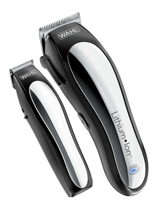Wahl USA Lithium-Ion Cordless hair clipper and trimmer combo kit for at-home burst fade haircuts