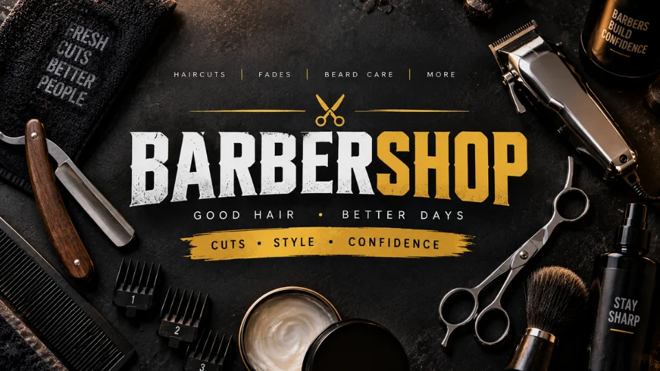 Decorative header image for the A to Z barber glossary section