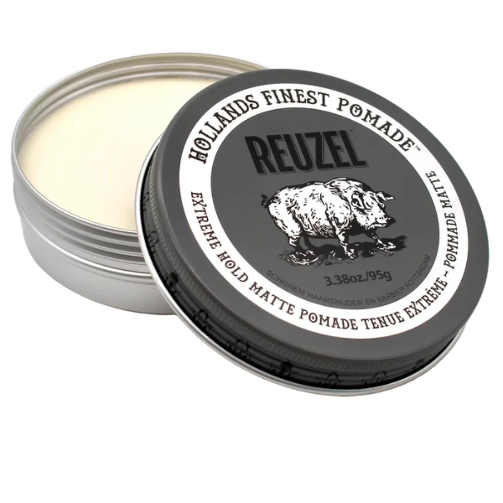 REUZEL Extreme Hold Matte, best matte finish pomade for a burst fade haircut